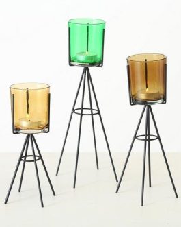 Set of 3 candle stands