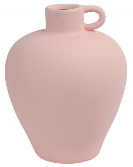 A pink Canaanite pottery urn