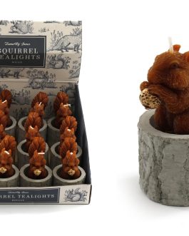 Decorative candle Squirrel model