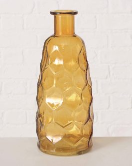 בקבוק זכוכית דקורטיבי דגם בורגונדי