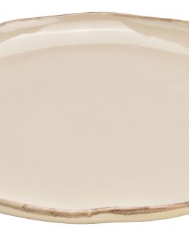 צלחת הגשה STONEWARE דגם SAHARA "מקומט"