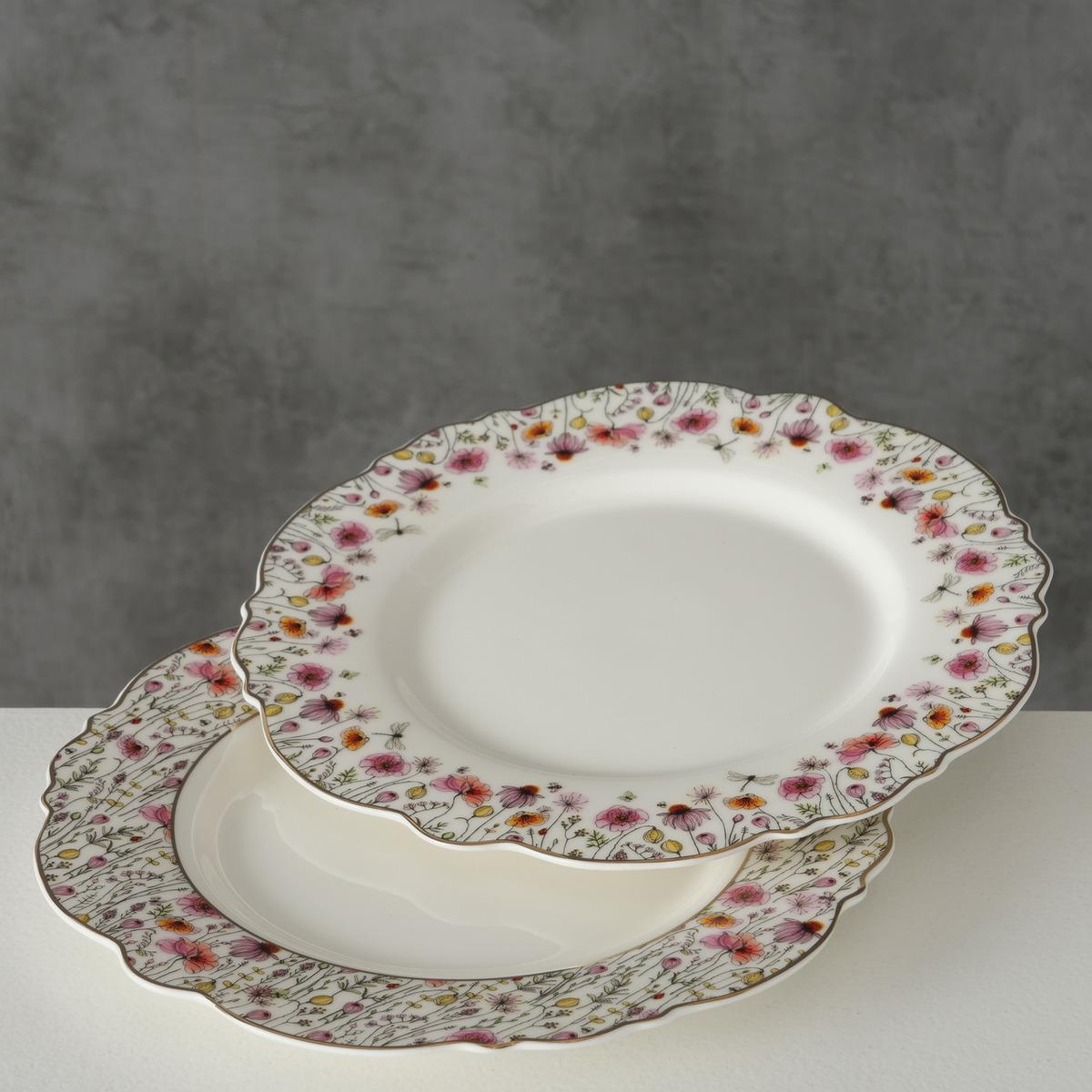Porcelain serving plate model BABETTE