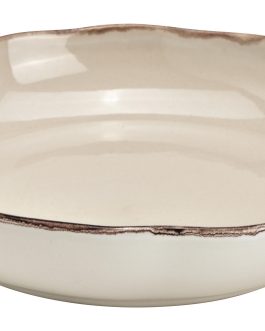 STONEWARE SERVING BOWL MODEL SAHARA "WRINKLED"