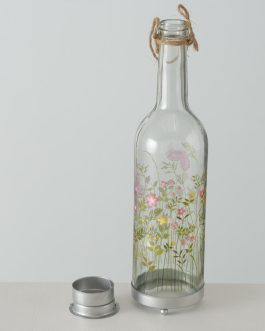 בקבוק תליה לנר דגם FLORAL
