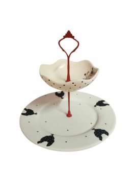 Country Rooster Plate Breeder