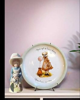 צלחת נוי אספנות Holly Hobbie